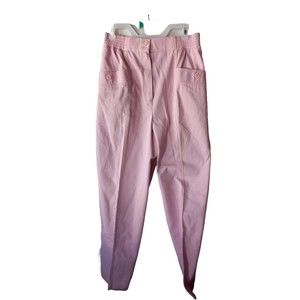 Vintage Jack Winter Pants Women's Size 16  Pink Cotton Retro  Big Pockets NWT